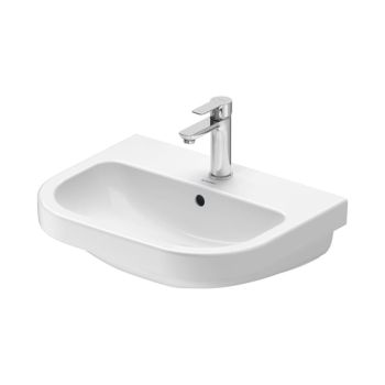 - DURAVIT D-Code umywalka ścienna 55 x 43 cm kolor biały 2398550000 - 2398550000 - Łazienki Szydłowski