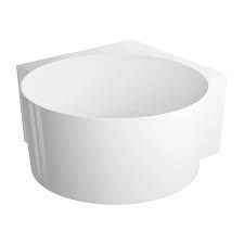  - OMNIRES OVO M+ wanna narożna okrągła, 120 x 120 cm biały połysk OVO120WNBP - OVO120WNBP - Łazienki Szydłowski