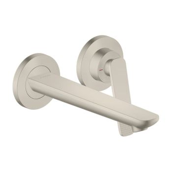  - AXOR Citterio C bateria umywalkowa ścienna zasięg wylewki 19,3 cm stal szlachetna optyczna 49111800 - 49111800 - Łazienki Szydłowski