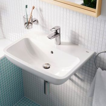 - GROHE-Start Edge Ceramic umywalka ścienna 60 x 40 cm biała 39950000 - 39949000 - Łazienki Szydłowski