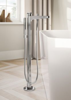  - Villeroy&Boch Vea bateria wannowa wolnostojaca chrom TVT11700100061 - TVT11700100061 - Łazienki Szydłowski