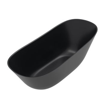  - Villeroy & Boch Theano wanna wolnostojąca 170 x 75 cm owalna z funkcją napełniania poprzez dno wanny, pure black UBQ170ANH7F200TV-R7 - UBQ170ANH7F200TVR7 - Łazienki Szydłowski