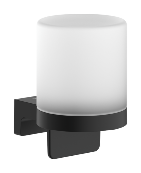  - Hansgrohe AddStoris S Dozownik mydła w płynie czarny mat 41765670 - 41765670 - Łazienki Szydłowski