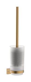  - Hansgrohe  AddStoris S Szczotka do WC z pojemnikiem, ścienna brąz szczotkowany  41782140 - 41782140 - Łazienki Szydłowski