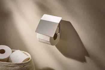  - Hansgrohe AddStoris S Uchwyt na papier toaletowy z osłoną chrom 41783000 - 41783000 - Łazienki Szydłowski