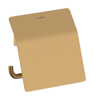  - Hansgrohe AddStoris S Uchwyt na papier toaletowy z osłoną brąz szczotkowany 41783140 - 41783140 - Łazienki Szydłowski