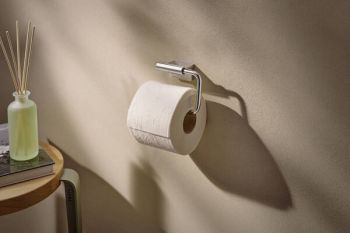  - Hansgrohe AddStoris S Uchwyt na papier toaletowy chrom 41788000 - 41788000 - Łazienki Szydłowski