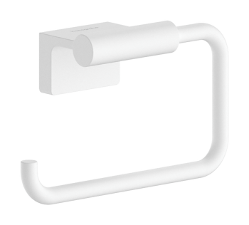  - Hansgrohe AddStoris S Uchwyt na papier toaletowy biały mat 41788700 - 41788700 - Łazienki Szydłowski