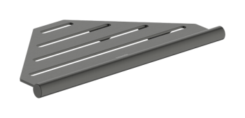  - HANSGROHE  AddStoris S Koszyk narożny czarny chrom szczotkowany 41761340 - 41761340 - Łazienki Szydłowski