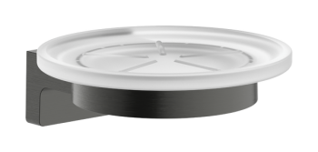 - Hansgrohe AddStoris S Mydelniczka z uchwytem czarny chrom szczotkowany 41766340 - 41766340 - Łazienki Szydłowski