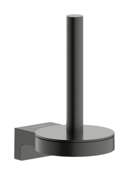  - Hansgrohe AddStoris S Uchwyt na zapasowy papier toaletowy czarny chrom szczotkowany  41786340 - 41786340 - Łazienki Szydłowski