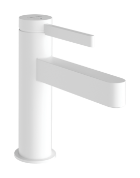  - Hansgrohe Finoris bateria umywalkowa 100 CoolStart z kompletem odpływowym Push-Open biały mat 76012700 - 76012700 - Łazienki Szydłowski