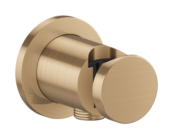  - AXOR One Przyłącze węża z uchwytem, okrągłe braz szczotkowany  48780140 - 48780140 - Łazienki Szydłowski