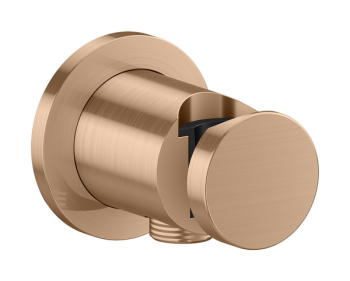  - AXOR One Przyłącze węża z uchwytem, czerwony zloty szczotkowany  48780310 - 48780310 - Łazienki Szydłowski