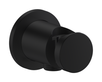 - AXOR One Przyłącze węża z uchwytem, czarny mat 48780670 - 48780670 - Łazienki Szydłowski