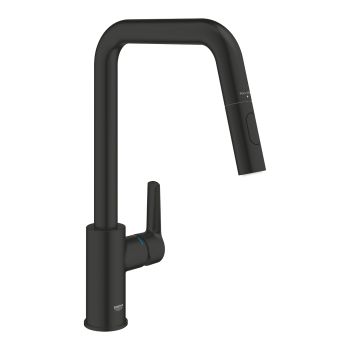  - GROHE-Start Jednouchwytowa bateria kuchenna czarny mat 306312430 - 306312430 - Łazienki Szydłowski