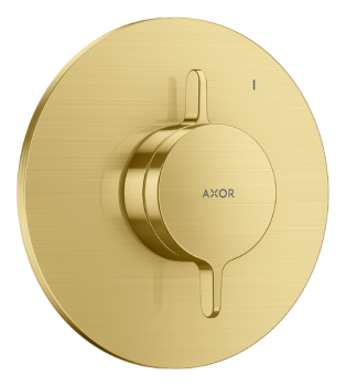  - AXOR One Bateria z mieszaczem do 1 odbiornika, podtynkowa mosiądz szczotkowany 48615950 - 48615950 - Łazienki Szydłowski