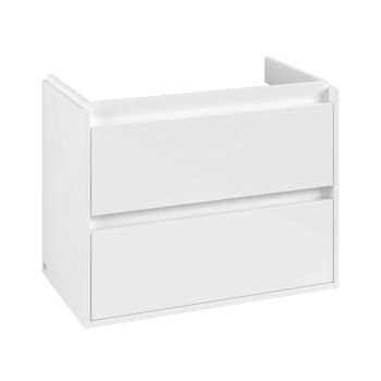  - Villeroy & Boch Skyla szafka pod umywalkę, 2 szuflady kolor brilliant white C79700VE - C79700VE - Łazienki Szydłowski