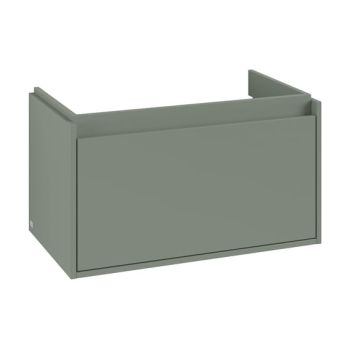 - Villeroy & Boch Skyla szafka pod umywalkę, 1 szuflada kolor soft green C78600AF - C78600AF - Łazienki Szydłowski