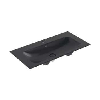  - VILLEROY & BOCH Finion Umywalka meblowa 100 x 50 cm pure black z powłoką CeramicPlus - 4164A2R7 - Łazienki Szydłowski