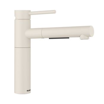  - Blanco Alta II bateria kuchenna, wyciągana wylewka kolor delikatny biały mat 527551 - 527551 - Łazienki Szydłowski