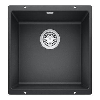  - BLANCO Rotan zlewozmywak podblatowy jednokomorowy 43 x 46 cm kolor antracyt mat 521332 - 521332 - Łazienki Szydłowski