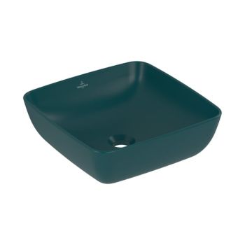  - VILLEROY & BOCH Artis Umywalka stojąca na blacie 41 x 41 cm teal z CeramicPlus 417841TE - 417841TE - Łazienki Szydłowski