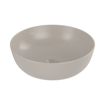  - VILLEROY & BOCH Artis Umywalka stojąca na blacie 43 cm almond z powłoką CeramicPlus 417943AM - 417943AM - Łazienki Szydłowski