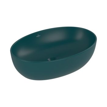  - Villeroy & Boch Artis umywalka stojąca na blacie 48 x 32,5 cm teal z powłoką ceramic plus 438848TE - 438848TE - Łazienki Szydłowski