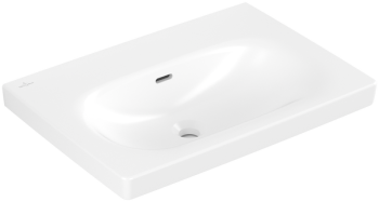 - Villeroy & Boch Skyla umywalka 65 x 46 cm Stone White z CeramicPlus 5A5167RW - 5A5167RW - Łazienki Szydłowski