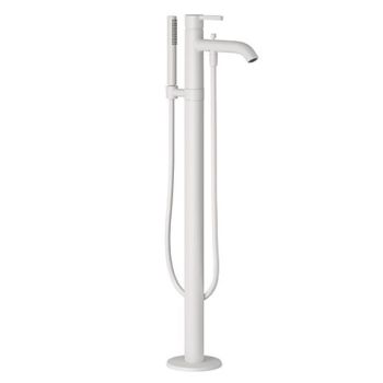  - KLUDI NOVA FONTE  PURA jednouchwytowa bateria wannowo natryskowa biały mat 385905315 - 385905315 - Łazienki Szydłowski