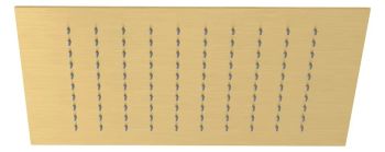  - KLUDI ASANA deszczownica prysznicowa 34 x 34 cm złoty szczotkowany 69400N000 - 69400N0-00 - Łazienki Szydłowski