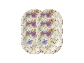  - Villeroy & Boch Mariefleur zestaw talerzy śniadaniowych 21 cm - 6 sztuk 100050411 - 100050411 - Łazienki Szydłowski