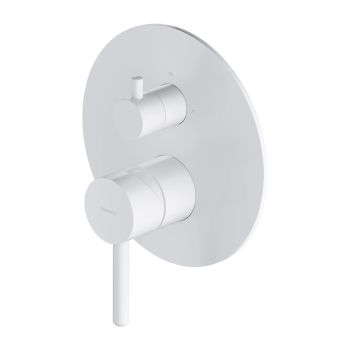 - OMNIRES Y element natynkowy baterii prysznicowo-wannowej do obsługi 3 odbiorników biały mat Y1248ROWM - Y1248ROWM - Łazienki Szydłowski