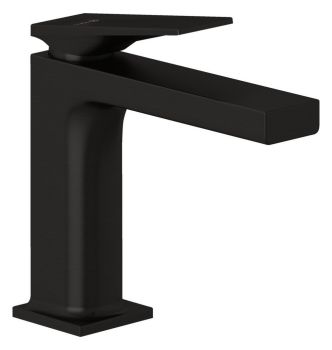  - KLUDI DECUS bateria umywalkowa 110 z zaworem push open czarny szczotkowany 54289N275 - 54289N275 - Łazienki Szydłowski