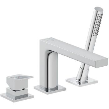  - KLUDI DECUS bateria wannowo- natryskowa chrom 544480575 - 544480575 - Łazienki Szydłowski