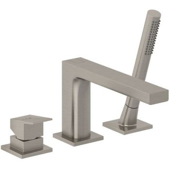  - KLUDI DECUS bateria wannowo- natryskowa nikiel szczotkowany 54448N575 - 54448N575 - Łazienki Szydłowski