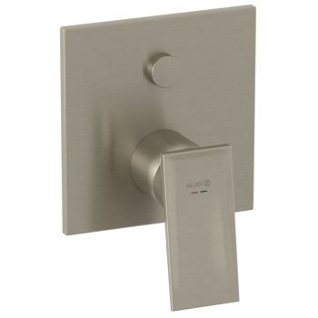  - KLUDI DECUS bateria wannowo-prysznicowa do Kludi Slim Boxx nikiel szczotkowany 54759N575 - 54759N575 - Łazienki Szydłowski