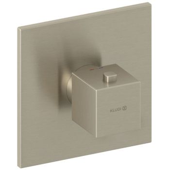  - KLUDI DECUS Podtynkowa bateria z termostatem nikiel szczotkowany 54739N575 - 54739N575 - Łazienki Szydłowski