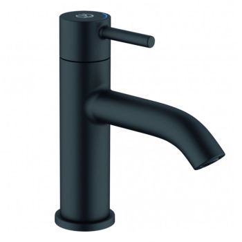 - KLUDI BOZZ zawór umywalkowy stojący czarny mat 381183976 - 381183976 - Łazienki Szydłowski