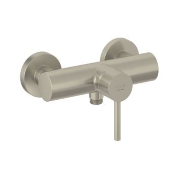 - KLUDI Bozz bateria natryskowa nikiel szczotkowany 38831N576 - 38831N576 - Łazienki Szydłowski