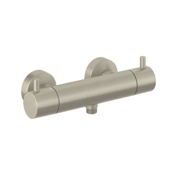 - KLUDI Bozz Bateria natryskowa z termostatem nikiel szczotkowany 35203N538 - 35203N538 - Łazienki Szydłowski