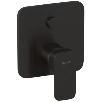  - KLUDI RENON bateria podtynkowa do dwóch odbiorników czarny szczotkowany 42759N275 - 42759N275 - Łazienki Szydłowski