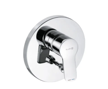  - KLUDI PURE&EASY podtynkowa bateria wannowo-natryskowa chrom 374190565 - 374190565 - Łazienki Szydłowski