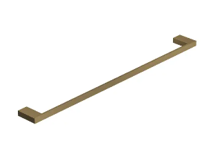  - KLUDI Vela C wieszak na ręcznik 60 cm brąz szczotkowany 31979N1 - 31979N1 - Łazienki Szydłowski