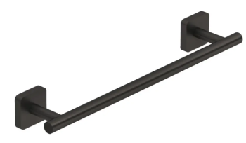  - KLUDI Vela S wieszak na ręcznik 30 cm czarny szczotkowany 25962N2 - 25962N2 - Łazienki Szydłowski