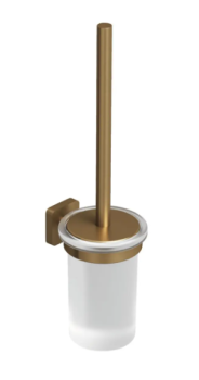  - KLUDI Vela S zestaw ze szczotką wc brąz szczotkowany 25974N1 - 25974N1 - Łazienki Szydłowski