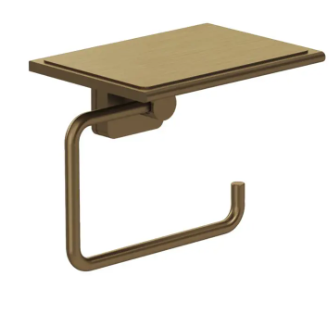  - KLUDI Vela S uchwyt na papier toaletowy brąz szczotkowany 25971N1 - 25971N1 - Łazienki Szydłowski