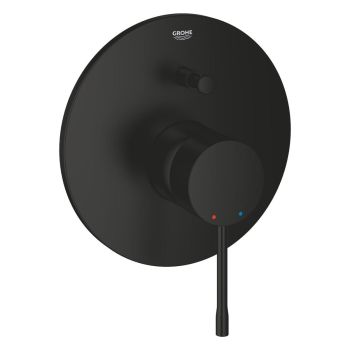  - GROHE-Essence Jednouchwytowa bateria do obsługi dwóch wyjść wody czarny mat 192852431 - 192852431 - Łazienki Szydłowski