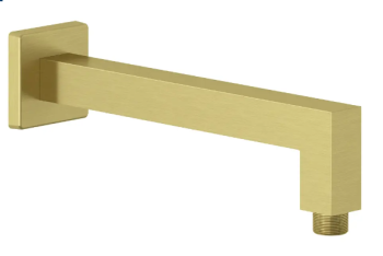  - KLUDI A-QA ramię prysznicowe 24 cm złoty szczotkowany 66543N000 - 66543N0-00 - Łazienki Szydłowski